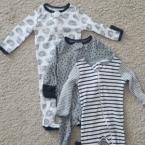 Cloud Island Footie Set of 3